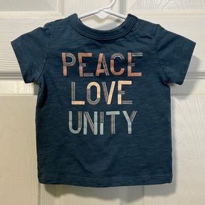 Little Co. | Peace Love Unity tee